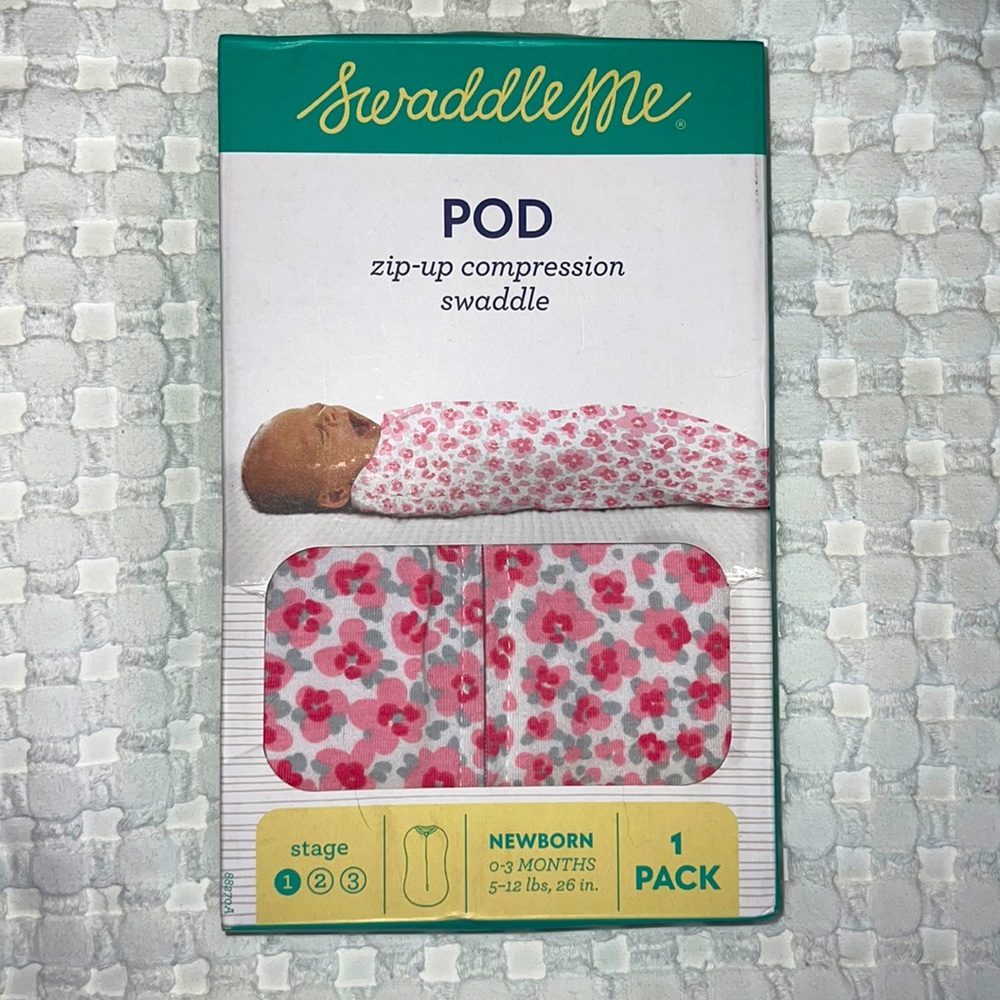 Zip up compression swaddle